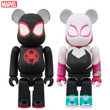 BE@RBRICK SPIDER-MAN(Miles Morales) & SPIDER-GWEN 2PCS SET
