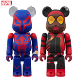 BE@RBRICK SPIDER-MAN 2099 & SPIDER-WOMAN 2PCS SET