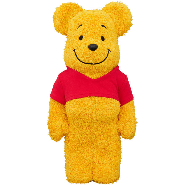 BE@RBRICK Winnie the Pooh COSTUME Ver.(PILE FABRIC) 400％《2024年9月発売・発送予定 受注期間は5月10日まで》