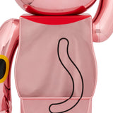 BE@RBRICK Manekineko Good luck Peach Gold Plating 1000%