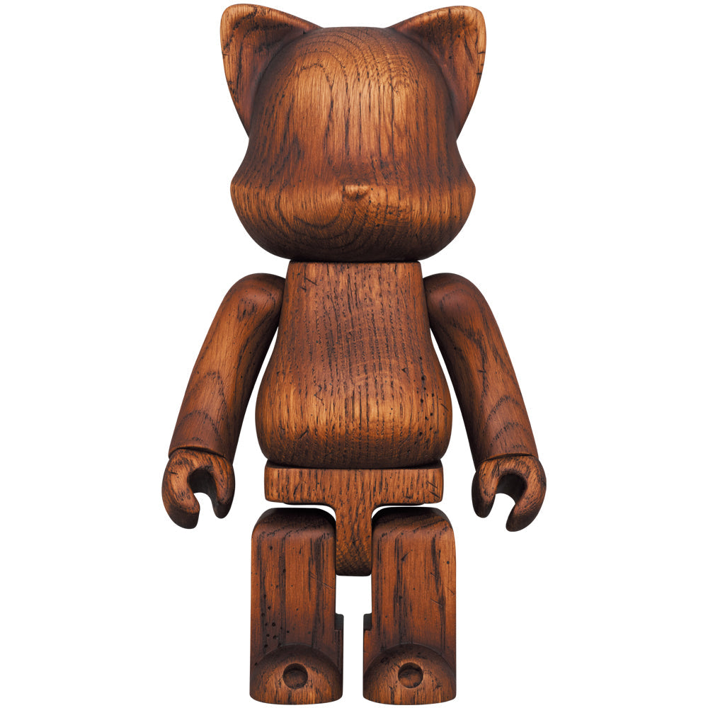 MEDICOM TOY - NY@BRICK カリモク CHESS 400％ Bearbrick Karimoku LONGITUDINAL CHESS 400% Wood Vertical