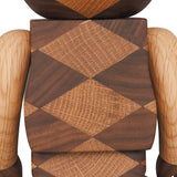 BE@RBRICK Karimoku WOVEN 2 400%