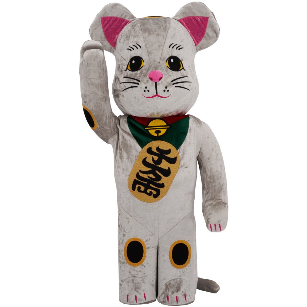 BE@RBRICK 招き猫 着ぐるみ 銀 1000％ – MCT TOKYO
