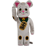 BE@RBRICK Manekineko Kigurumi Silver 1000%