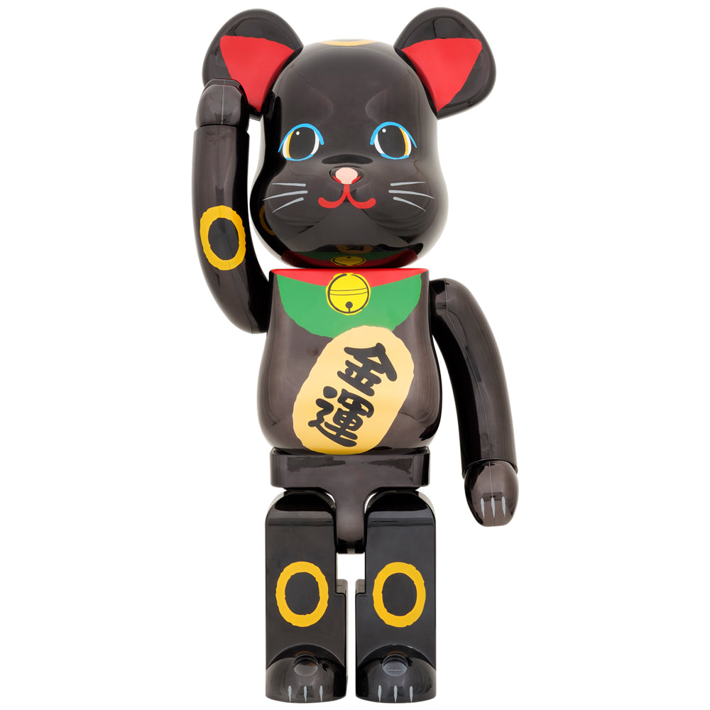 BE@RBRICK 招き猫 銀×黒 100％ u0026 400%BERBRICK | www.hostaljuarez.com