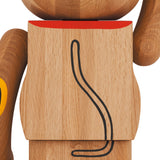 BE@RBRICK Karimoku Maneki Neko 1 Blue 1000%