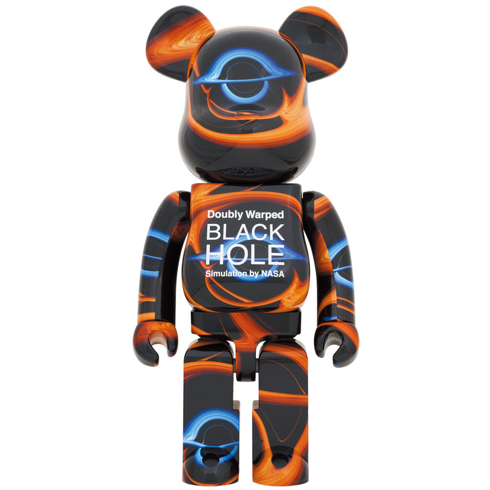 BE@RBRICK Doubly Warped BLACK HOLE 1000％