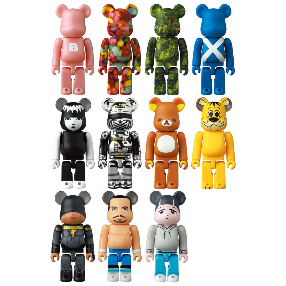 送料無料/新品】 ベアブリック BE@RBRICK ４５体セット ケース １００ 