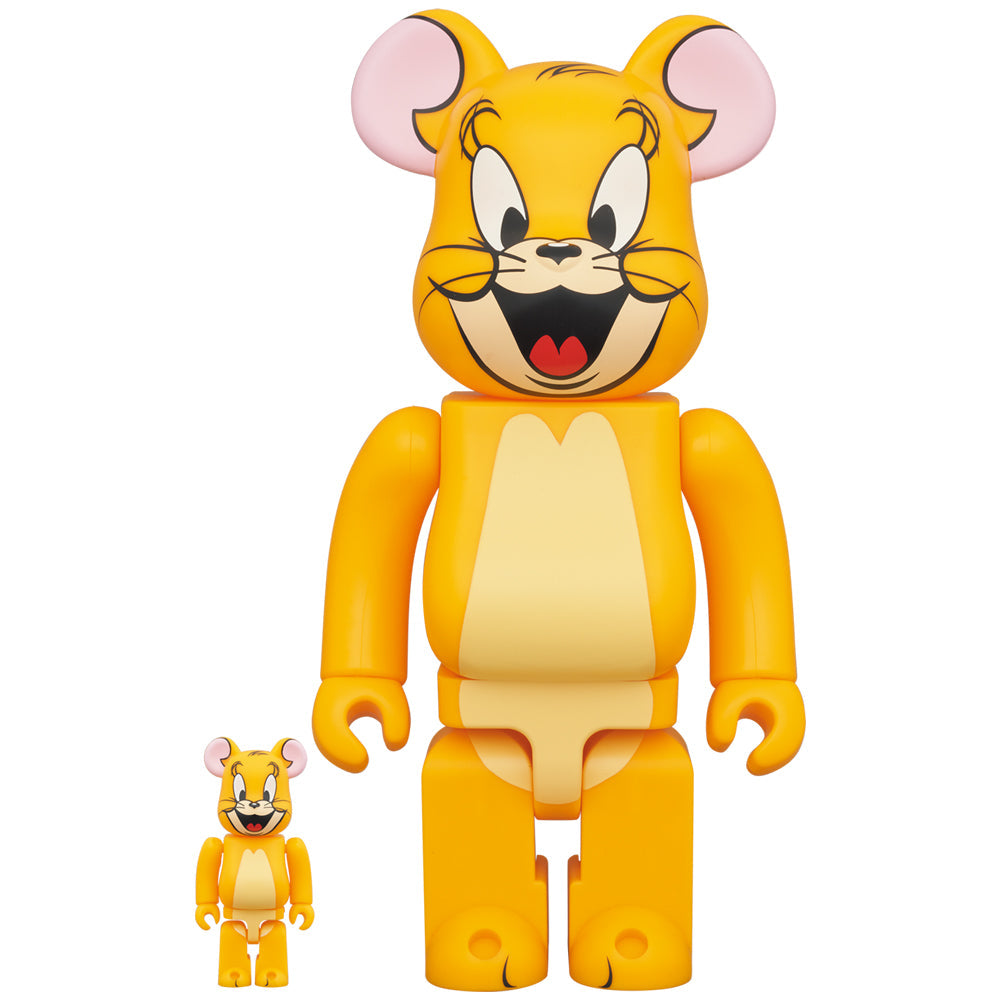 BE@RBRICK JERRY (Classic Color) 100％ & 400％ (TOM AND JERRY