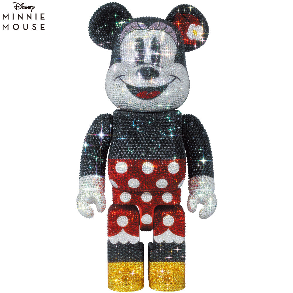 CRYSTAL DECORATE MINNIE MOUSE BE@RBRICK 400％ – MCT TOKYO