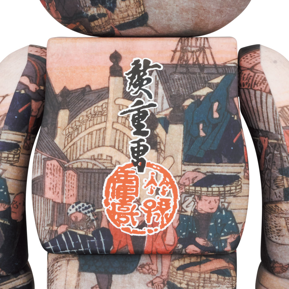 東京国立博物館 BE@RBRICK「八橋蒔絵螺鈿硯箱」 100% & 400%