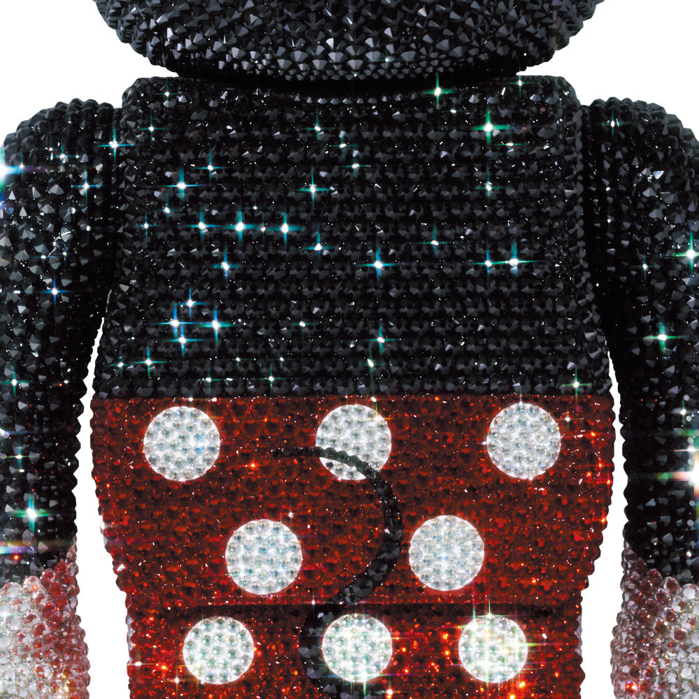 CRYSTAL DECORATE MINNIE MOUSE BE@RBRICK 400％