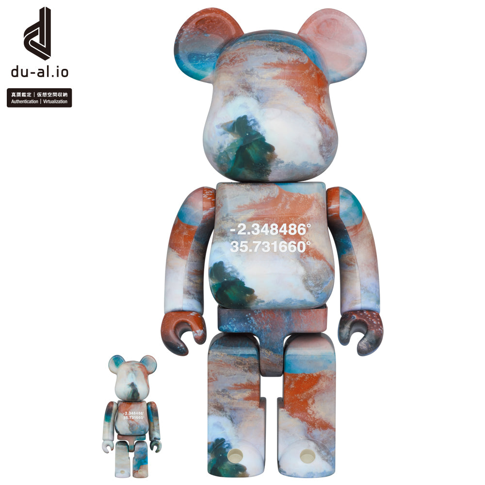 BE@RBRICK Benjamin Grant「OVERVIEW」 LAKE NATRON 100％ & 400％