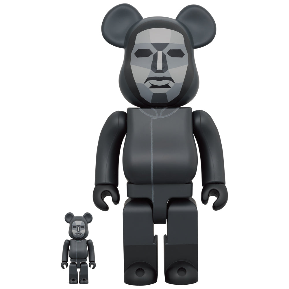 最新な GAME(イカゲーム) SQUID BE@RBRICK FRONTMAN 400 & 100％ キューブリック、ベアブリック