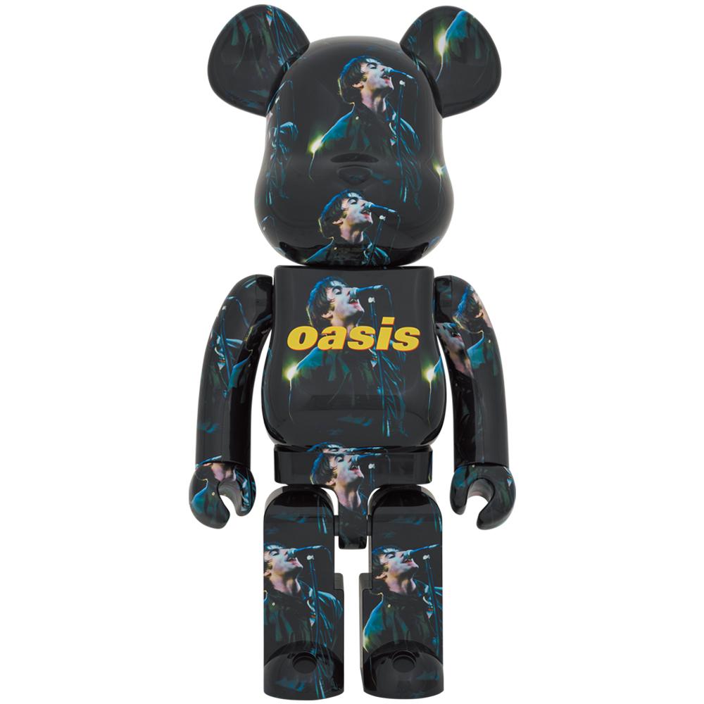 OASIS × BE@RBRICK 1000％ ブラックエンタメ/ホビー - www.idomeiron.co.il