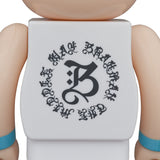 BE@RBRICK BRAHMAN ELEPHANT BLUE 400%