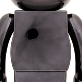 BE@RBRICK The Rolling Stones Lips & Tongue BLACK CHROME Ver.1000%