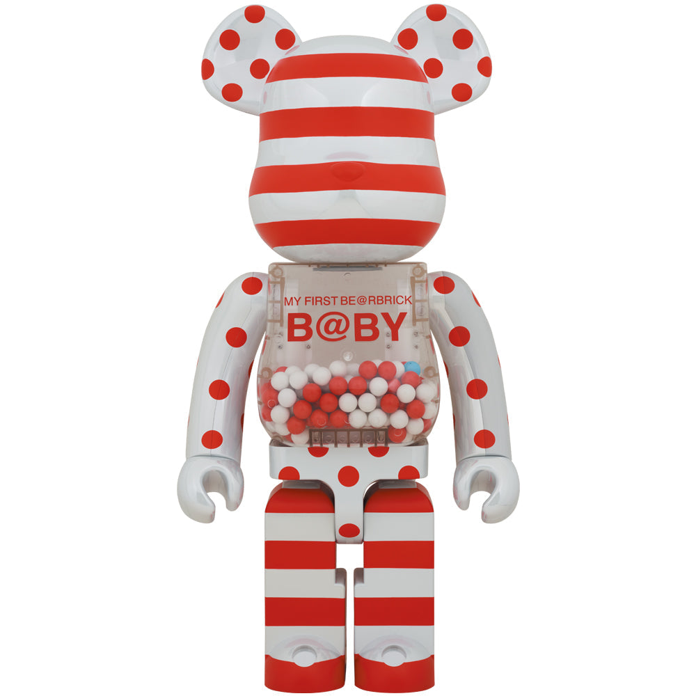 MY FIRST BE@RBRICK B@BY RED & SILVER CHROME Ver.1000 ...