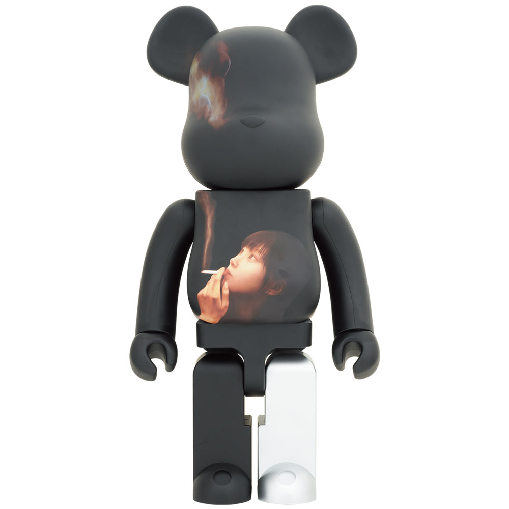 Tượng trưng bày trang trí Bearbrick cosplay TS Gấu dâu Lotso 10cm