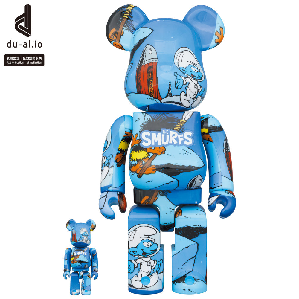 BE@RBRICK The Smurfs 「The 100％ & 400％