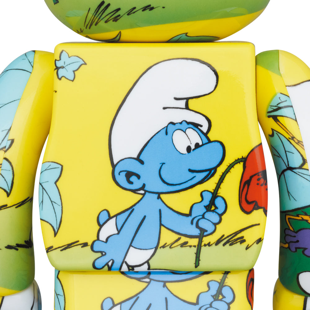 BE@RBRICK - BE@RBRICK The Smurfs 「The purple smurf」 BE@RBRICK The Smurfs 「The Purple Smurfs」100％ & 400