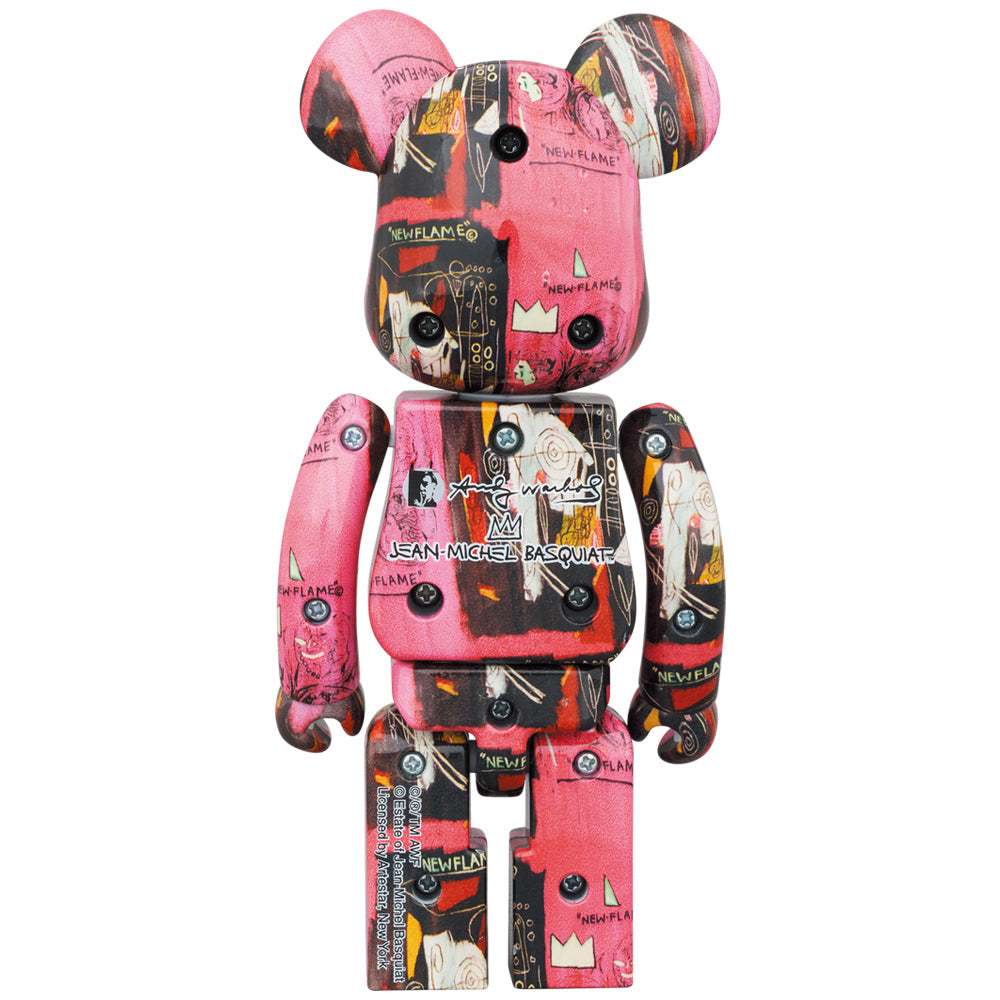 お得最新品未開封 BE@RBRICK Andy Warhol × JEAN-MICHEL BASQUIAT #4 400％ ベアブリック メディコムトイ medicomtoy アンディウォーホル バスキア キューブリック、ベアブリック