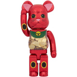 BE@RBRICK Maneki Neko with Koban Ten million ryo Plum Gold Plated 1000%