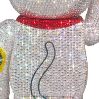 BE@RBRICK CRYSTAL DECORATE Maneki Neko Good luck 400％