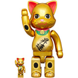 NY@BRICK Manekineko Gold Plated 100% & 400%