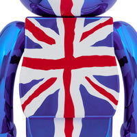 BE@RBRICK Sex Pistols "God Save The Queen" Chrome Ver. 1000％