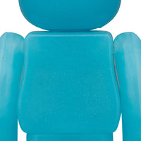 BE@RBRICK Daruma “GOUKAKU” Blue luminescence 100％