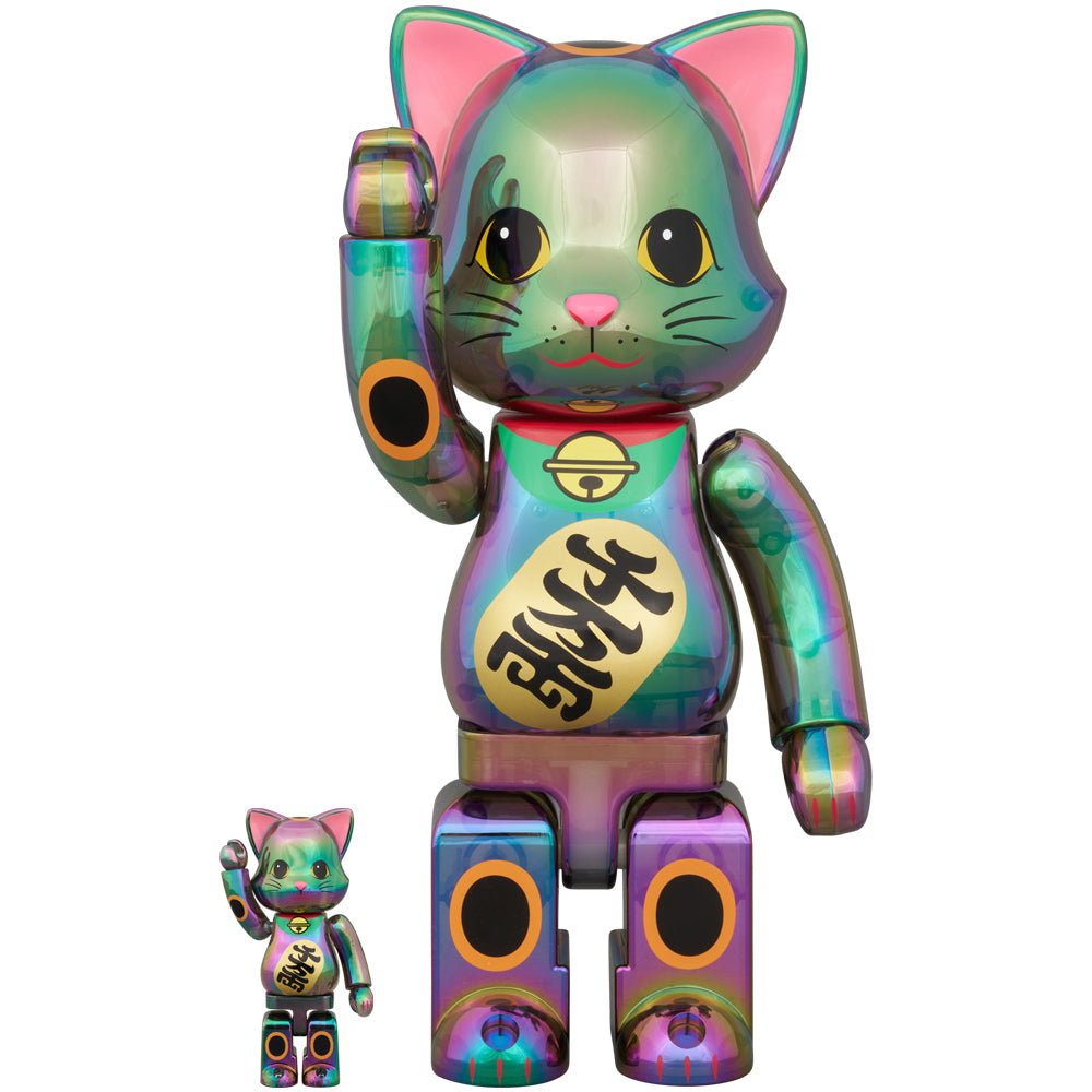 BE@RBRICK 招き猫 千万両 金×開運 銀 1000％ – MCT TOKYO