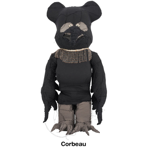 BE@RBRICK Anne Valerie Dupond ONE OF KIND BE@RBRICK 1000％ Corbeau(Lottery item scheduled to ship in December 2025. Lottery period ends December 14th.)
