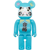 BE@RBRICK Daruma “GOUKAKU” Blue luminescence 400％