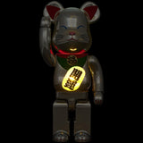 BE@RBRICK 招财猫好运 2 夜光镀银 400%