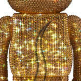 BE@RBRICK CRYSTAL DECORATE JERRY (Classic Color) 400％ (TOM AND JERRY)《Planned to be shipped in late April 2025》