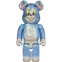 BE@RBRICK CRYSTAL DECORATE TOM (Classic Color) 400％ (TOM AND JERRY)《Planned to be shipped in late April 2025》