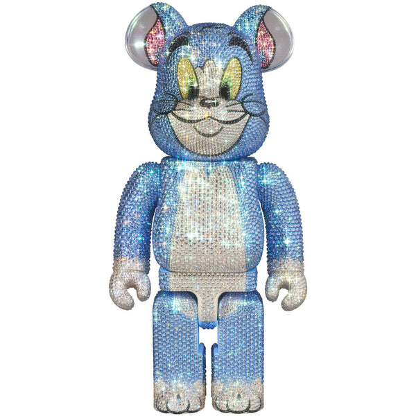 BE@RBRICK CRYSTAL DECORATE TOM (Classic Color) 400％ (TOM AND JERRY)《2025年4月発送予定》