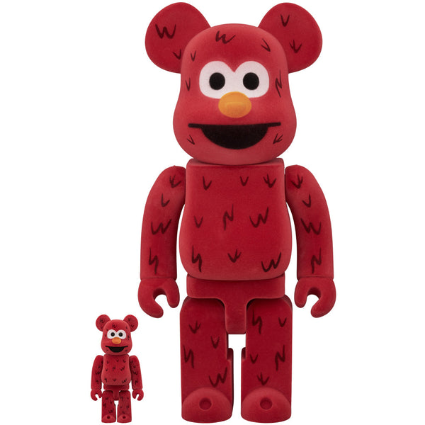 BE@RBRICK ELMO FLOCKY Ver. 100％ & 400％《Planned to be shipped in late March 2026 / Order period is until November 10》
