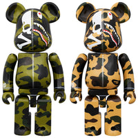 Chogokin BE@RBRICK MASTERMIND VS BAPE(R) GREEN／YELLOW