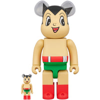 BE@RBRICK Astro Boy Atom First appearance in book Ver. 100% & 400%《Planned to be shipped in late July 2025 / Order period is until February 10》
