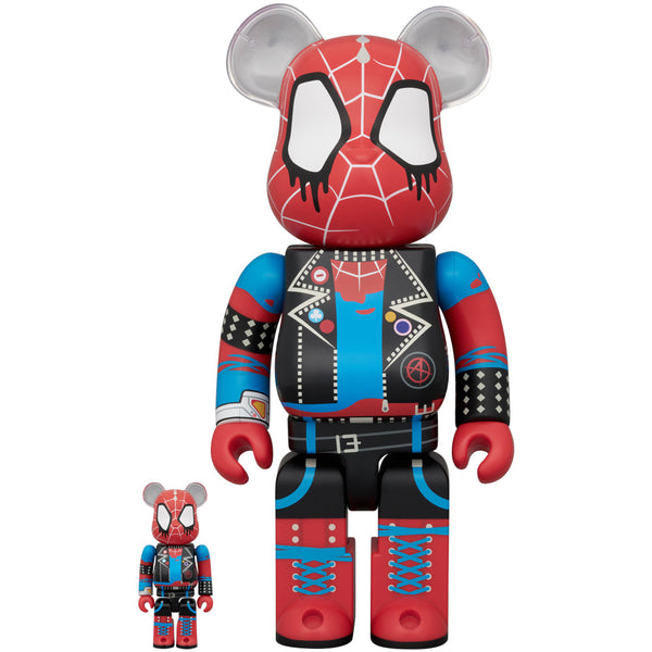 BE@RBRICK SPIDER-PUNK 100％ & 400％
