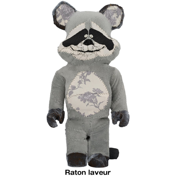 BE@RBRICK Anne Valerie Dupond ONE OF KIND BE@RBRICK 1000％ Raton laveur(Lottery item scheduled to ship in December 2025. Lottery period ends December 14th.)
