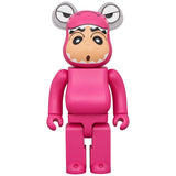 BE@RBRICK ワニ山さんしんちゃん 100％ & 400％