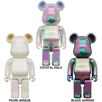 BE@RBRICK AUDIO IRIDESCENT 400％ Portable Bluetooth(R) Speaker CRYSTAL HALO／PEARL MIRAGE／BLACK AURORA
