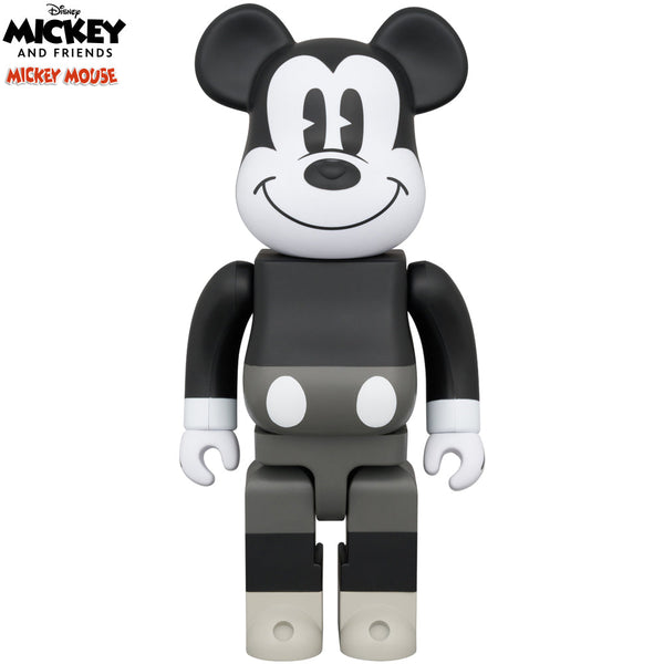 BE@RBRICK MICKEY MOUSE B&W Ver.（MICKEY MOUSE & FRIENDS） 400％《Planned to be shipped in late October 2025 / Order period is until April 10》
