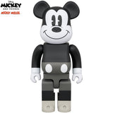 BE@RBRICK MICKEY MOUSE B&W Ver.（MICKEY MOUSE & FRIENDS） 1000％《Planned to be shipped in late October 2025 / Order period is until April 10》