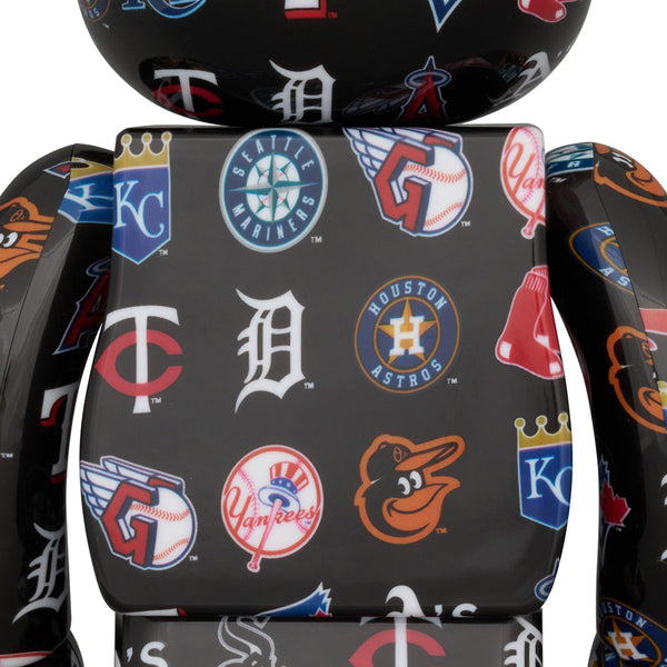 BE@RBRICK AMERICAN LEAGUE(TM) BLACK Ver. 100％ & 400％ – MCT TOKYO