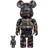 BE@RBRICK NATIONAL LEAGUE(TM) BLACK Ver. 100％ & 400％