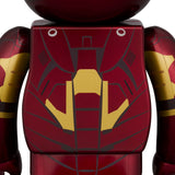 BE@RBRICK IRON MAN MARK III 100％ & 400％
